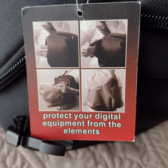 Black DuraShield Pro-Series Sling Style Padded Camara Case Bag BackPack. - Picture 12 of 16